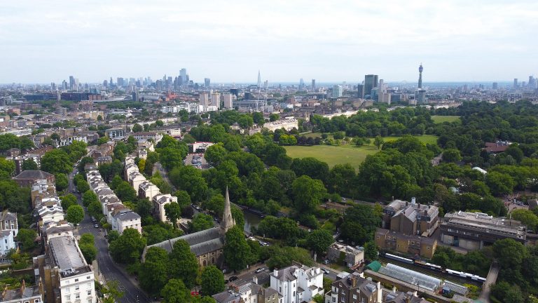 north london equity release advice image of Primrose Hill skyline