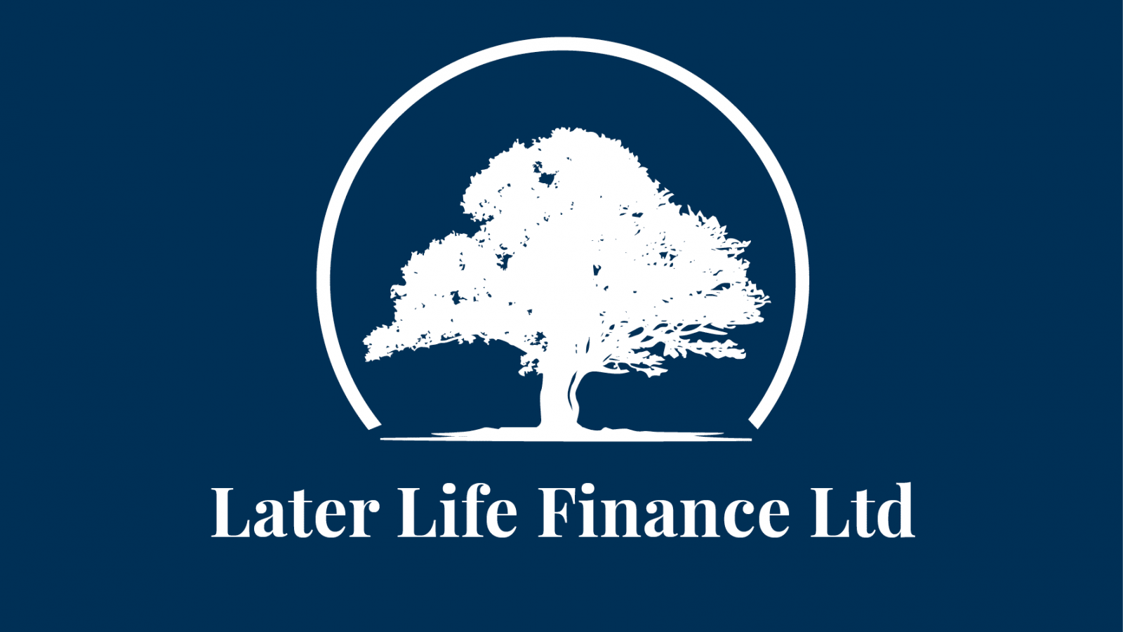 Later life finance equity release mortgage oak tree logo